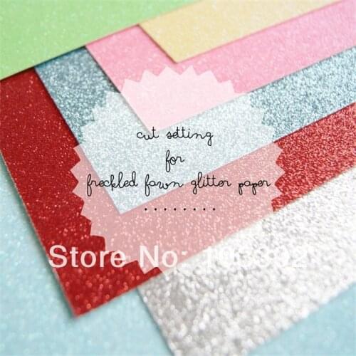 DERUN GLITTER Scrapbooking Paper