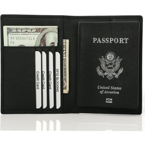 DIKEDAKU cowhide passport cover vintage boarding card clip card bag the passport of this new genuine leather passport holder
