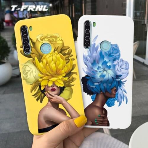 For Redmi note 8T 8 Pro case for Redmi note 8T case new style Mom Love baby Various color Soft TPU case Girl and flower