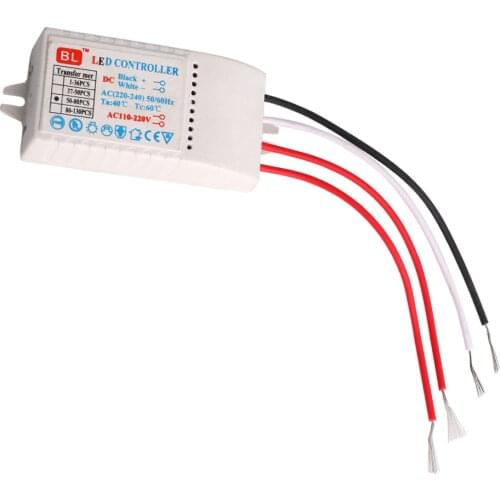 Electronic AC 220-240V Transformer Driver For String 50-80pcs LED Power Supply