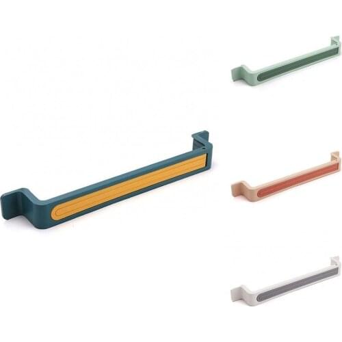 Wall-mounted Punch-free Rotating Clothes Slipper Towel Storage Rack Shelf Hanger