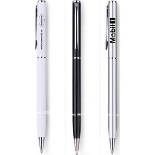 New !Free 1 side Laser Engraving, Metal Pen BP-017 for company logo/Promotion/Gift/Office use