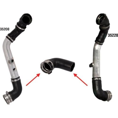 11617799400 Turbo Hose For Bmw 5.30 D / 5.25 D E60 / E61 Intercoler Hose BMW 5.30D 11617797707 11617789963