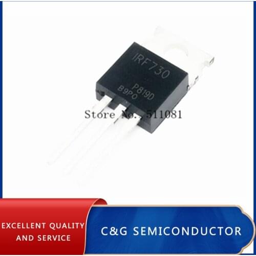 10PCS IRF730PBF IRF730 TO-220 TO220 TO-220 transistor