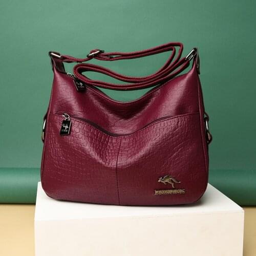 Vintage Ladies Shoulder Bag Hand Bags Crossbody Bags for Women Messenger Bag Designer Leather Handbags