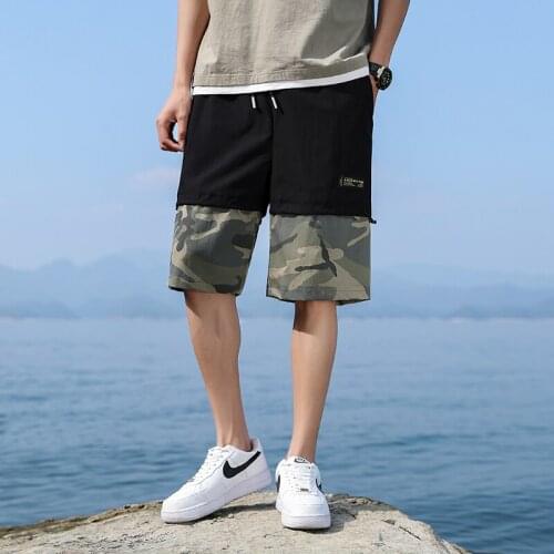 2021 Summer New Casual Pants Mens Sports Pants Shorts Belt Printing Mens Casual Pants Shorts Men