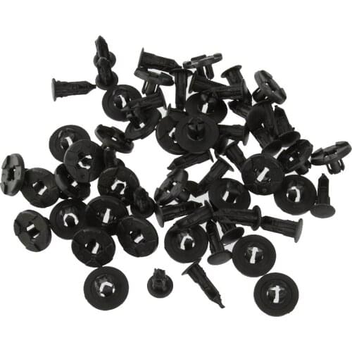 30Pcs Nylon Door Trim Panel Retainers Clips Bumper for Nissan / Infiniti