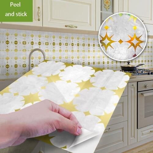 3D Wall Sticker for Living room Kitchen Bathroom Splashback Vinyl Wall Tile Stickers Transfers Wall Decals Room Home Decoration