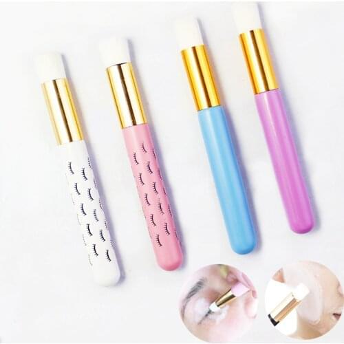 5Pcs Soft Eyelash Cleanser Brushes Eyebrow Brush Nose Pore Blackhead Deep Lash Shampoo Clean Brush Lash Shampoo Tools Cleanser