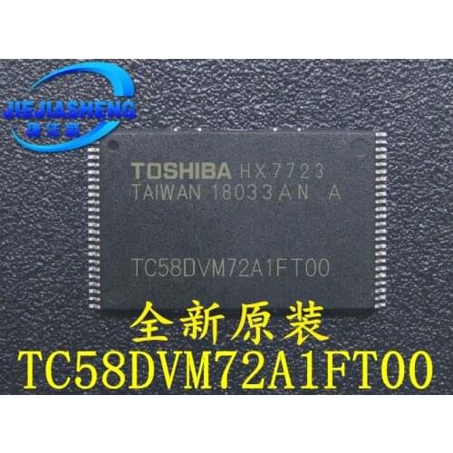 5pieces TC58DVM72A1FT00 :TSOP-48