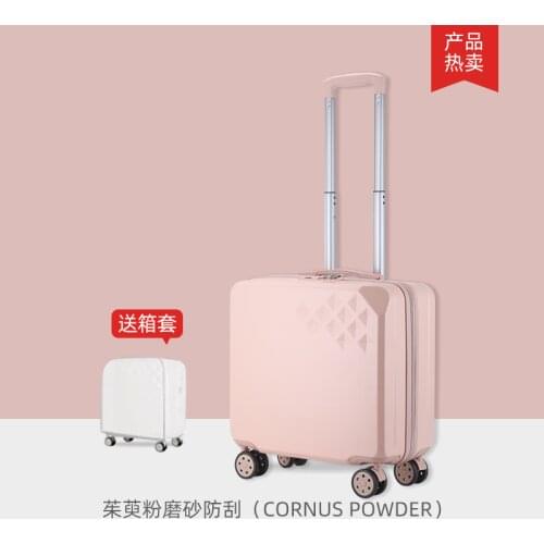 Unisex roller suitcase with cute size buttons FD146-456210