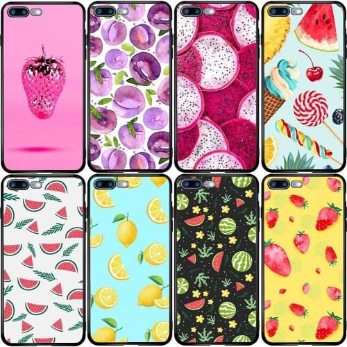 Cover Case for Xiaomi Redmi Note 8T 10T 9S 9A 8A A3 A2 A1 Pro Lite Black Shark Mix Max Summer Fruit Watermelon Strawberry