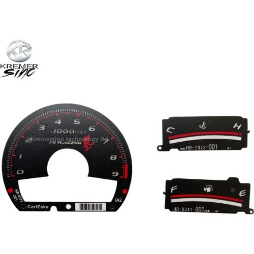 Dashboard Instrument Retrofit for Honda CIVIC JS Racing Instrument face-plate Polyester Film Face-plate FA5 FG2 FA1 FD1 FD2