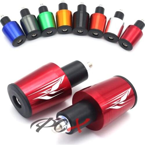 Motorcycle Accessories CNC 7/8'' 22MM Handlebar Grips Handle Bar Cap End Plugs For MV Agust F4 RR 2012-2014