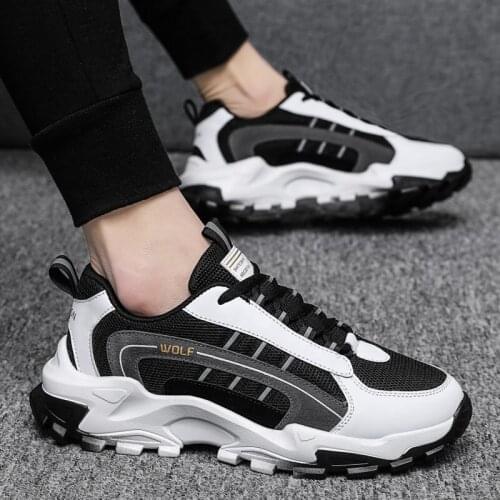 Men Sports Shoes In Spring and Autumn of 2021 Fashion Casual Men Thick Soled Sports Shoes Mens Small White Shoes Outdoor Shoes