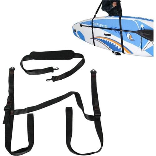 2021 New Surfing Enthusiasts Adjustable No Pressure Surfboard Skateboard Strap Rope Wear-resisting Easy To Carry