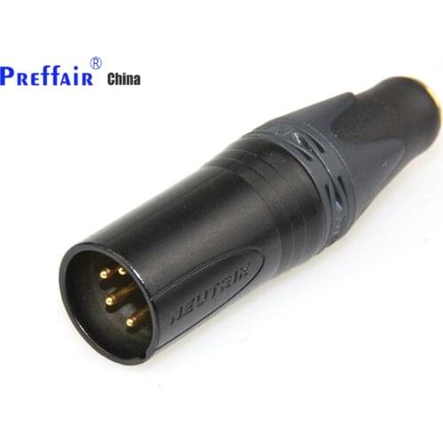 3.5mm/2.5mmm/4.4mm Evenwichtige Vrouwelijke om 4pin Gebalanceerde XLR Male Converter Adapter