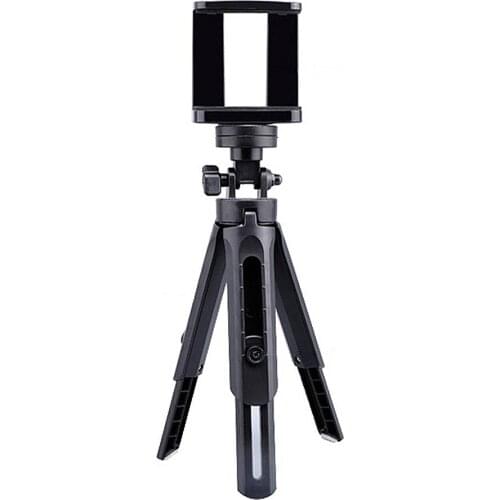 Portable Tripod Holder 360 Degree Rotatable Mini Tripod Mobile Phone Camera Tripod Stand With Mobile Phone Clip