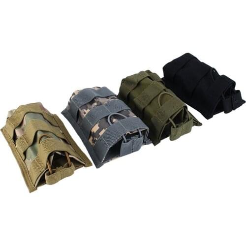 Durable Single Mag Magazine Pouch Open Top Bag For M4/M16 5.56.223 Military SlingShot Hunting Bag Molle Nylon Waist Pack