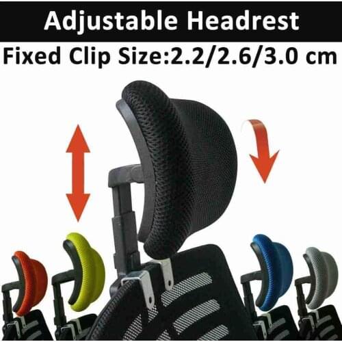 Adjustable Headrest Office Chair Swivel Lifting Computer Chair Neck Protection Pillow Soft Sponge Headrest For Office Chair