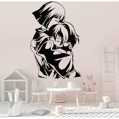 Anime Spirited Away Wall Decal Cartoon Character Door Window Vinyl Sticker Nursery Kids Bedroom Interior Decor Wallpaper Z747
