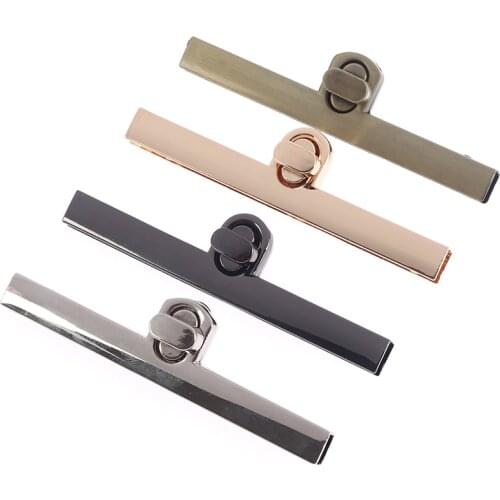 Vintage Bag Metal Clasp Turn Locks Twist Button For DIY Handbag Leather Craft Bag Purse Hardware Elegant Gold Bag Accessories