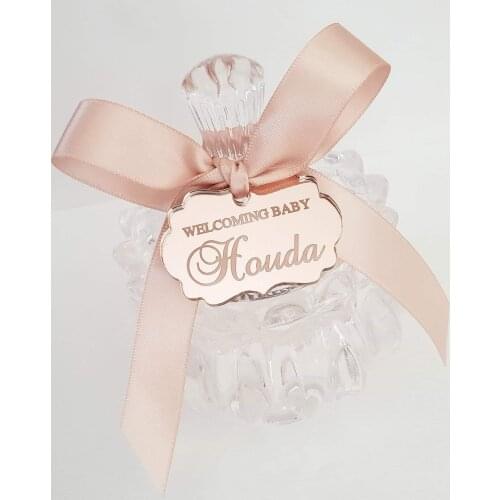 12* Personalized Chocolate Bar Customized Favorite Name Silver/Gold Mirror Baby Shower Decoration Birthday Party Gift Decoration