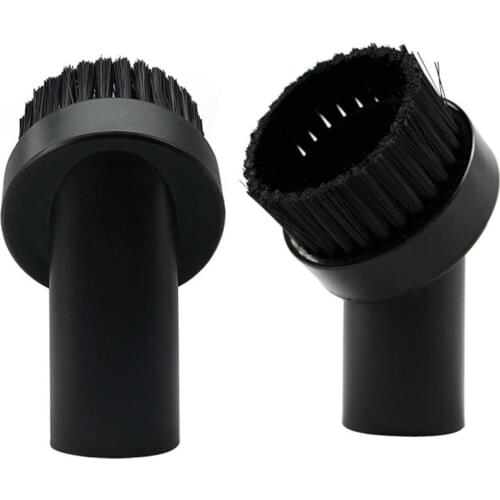 32mm Mixed Horse Hair Round Cleaning Brush Head Vacuum Cleaner Accessories Tool