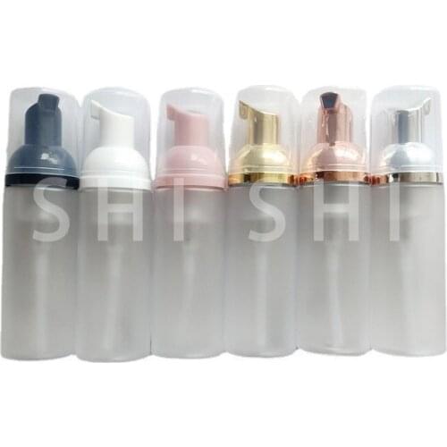 5 Pcs Foaming Bottle Foam Dispenser Soap Shampoo Lotion Shower Gel Pump Bottles for Travel Refillable BPA Free 60ml 100ml