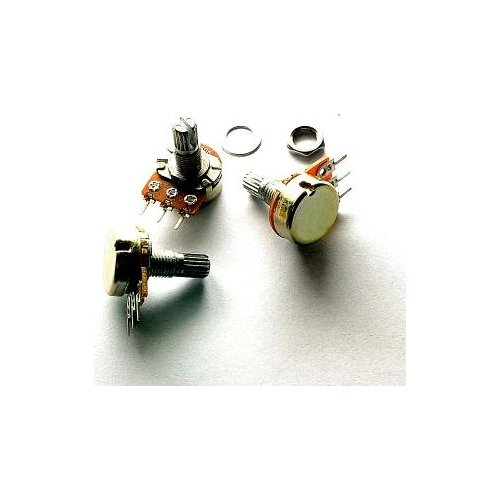 Free shipping WH148 B10K 20PCS/LOT Linear Potentiometer 15mm Shaft With Nuts And Washers Hot High Quality 3pin