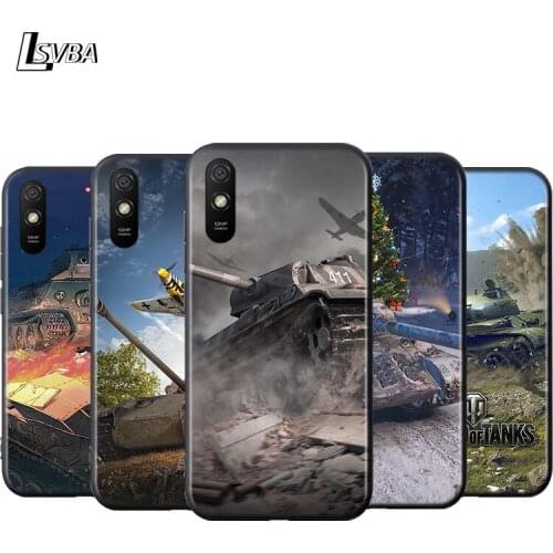 World Of Tanks For Xiaomi Redmi K30 Ultra 10X 9C 9A 9 Prime GO K20 8A 8 7A 7 S2 6A 6 5 Plus Pro 5G Phone Case