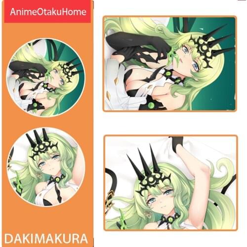 Anime Honkai Impact 3 Mobius Throw Pillow Cover Double-Sided Printed Pillowcase Otaku Bedding Decoration Dakimakura Pillow Case