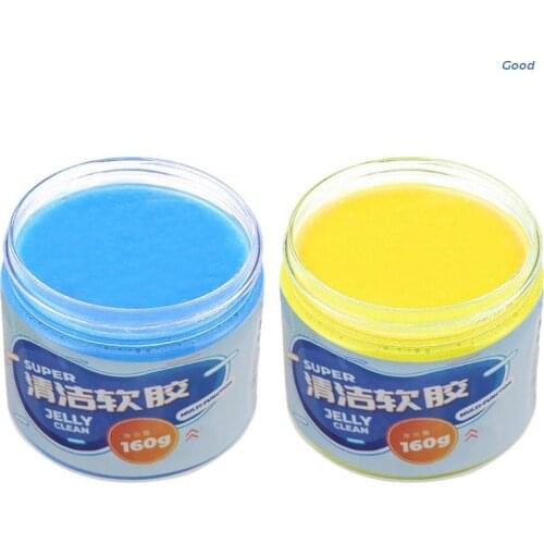 Car Cleaning Glue Slime Automobile Cup Holders Sticky Jelly Gel Compound Dust Wiper Cleaner