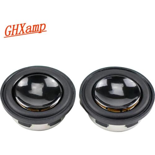 GHXAMP 1 Inch 28mm Woofer Speaker 4OHM 3W Neodymium Magnet Full Range Speaker Low Frequency Repair Bass Bluetooth Audio 2pcs