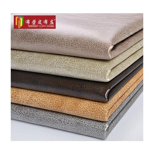 JD2202 artificial leather fabric leathe crack pattern decorative soft pack TV wall living room European decoration 1m