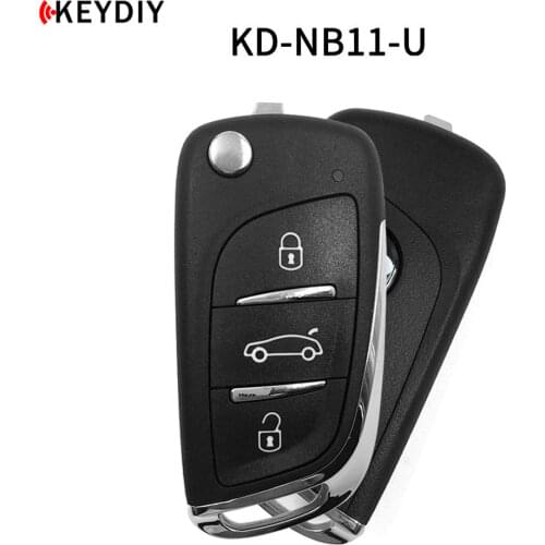 KEYDIY KD900 NB11 Universal 3 Button DS Remote Key For Peugeot/Citroen/Renault NB11-ATT-36/46 For URG200/KD MINI/KD-X2 Machine