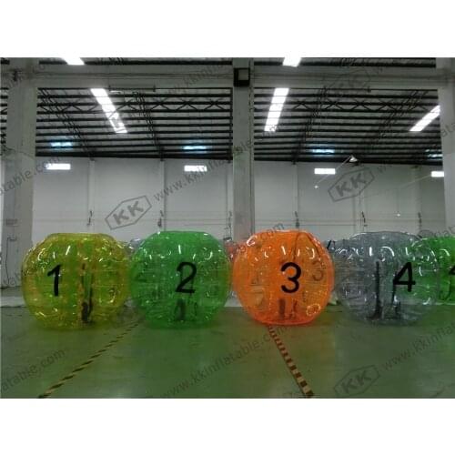 Hot Sales Funny Inflatable Body Bumper Ball For Kids inflatable sport game bumper ball outside playing games