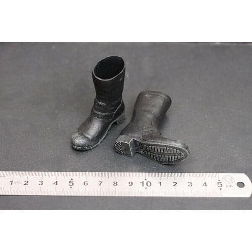 1:6 Scale solid shoes Boots Model F 12" Male Figure Doll