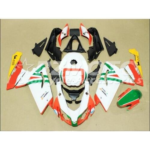 New ABS motorcycle Fairing For Aprilia RS125 2006 2007 2008 2009 2010 2011 RS125 06 11 Injection Bodywor Red White V17