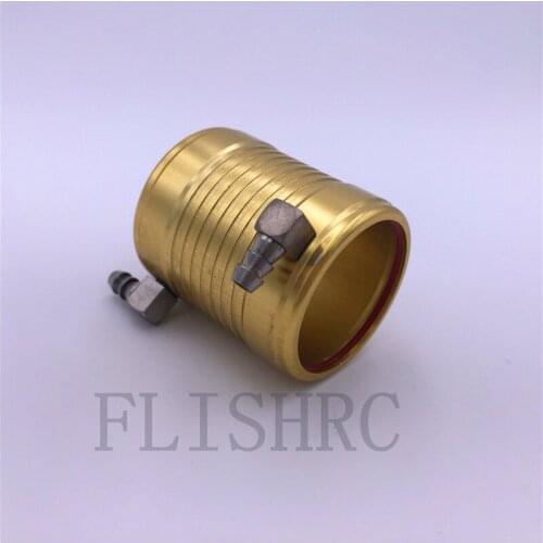 DTRC RC Boat 36*50mm Water Cooling Jacket Motor Water Radiator For 36mm Diameter Motor