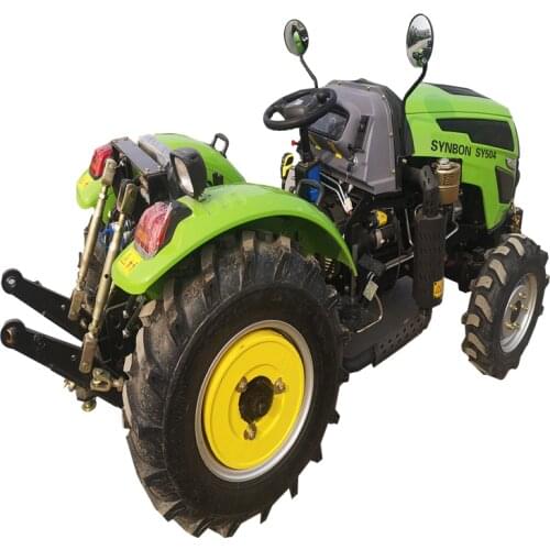 SYNBON Garden Four Wheels Tractors Hydraulic Micro Compact Orchard Greenhouse 4Wd Tractors