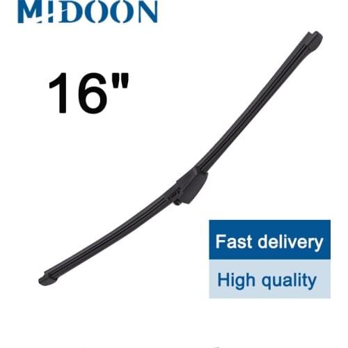 MIDOON Wiper 16" Rear Wiper Blade For VW Caddy & Caddy Maxi Life 2K 2004 - 2014 Windshield Windscreen Rear Window