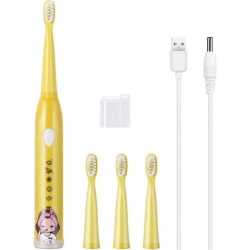 Sonic Electric Toothbrush For Children Oral Care Best Electronic Brush Kids Stages USB Charging Brush Teeth