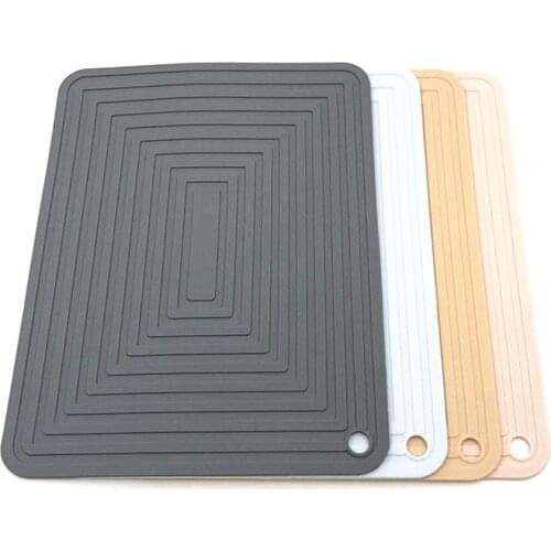 Silicone Table Mats Trivets Large square placemat Thermal Insulation Non-Slip