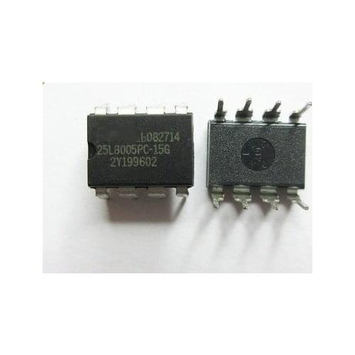 1pcs/lot MX25L8005PC-15G MX25L8005PC MX25L8005 25L8005PC-15G DIP8 In Stock