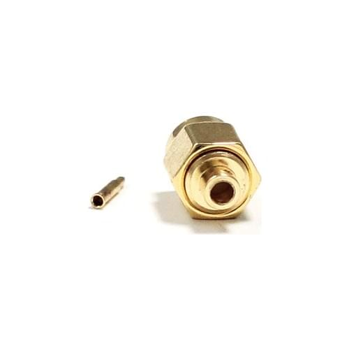 1PC SMA Male Plug RF Coax Connector Solder for RG405,086' Cable Straight Goldplated NEW wholesale
