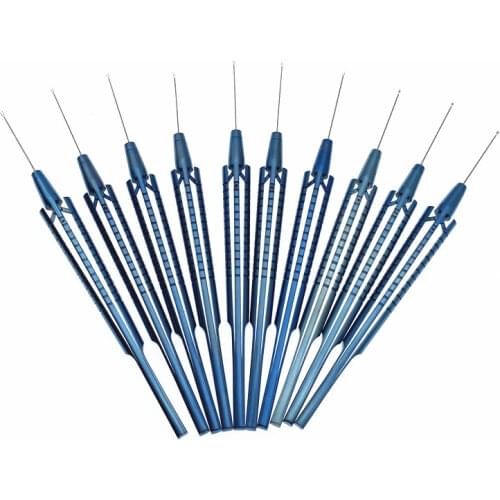 1pcs Titanium Capsulorhexis Forcep Virtreo-Retinal Instruments Ophthalmic surgical instruments