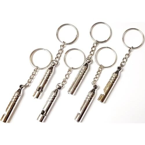 12 pcs silver plastic whistle 4cm key chain birthday party favor pinata Bag Filler loot Gag gift novelty prize game souvenir