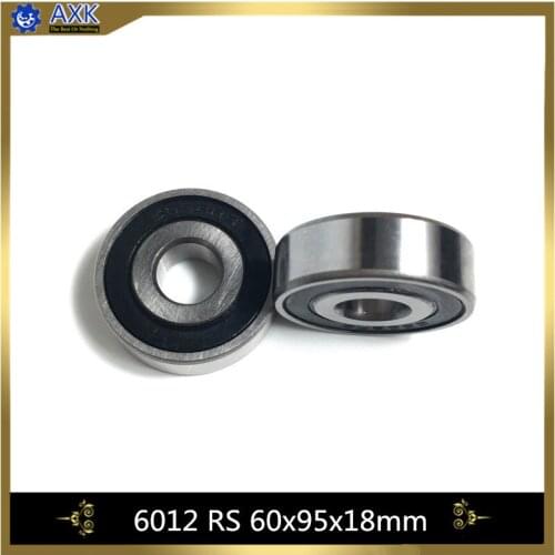 6012RS Bearing ABEC-3 (1 PCS) 60*95*18 mm Deep Groove 6012-2RS Ball Bearings 6012RZ 180112 RZ RS 6012 2RS EMQ Quality
