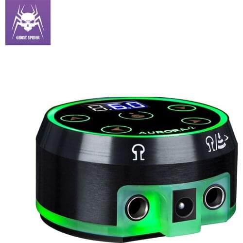 Aurora-2 Tattoo Power Supply Upgrade Digital LCD New Mini LED Touch Pad Power Supplies For Tattoo Rotary Machines Pen